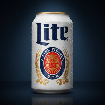 Miller Lite – Dark Studio Mockup