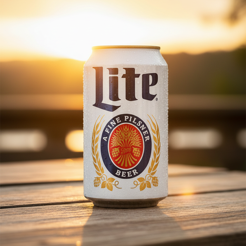 Miller Lite - Sunset Background